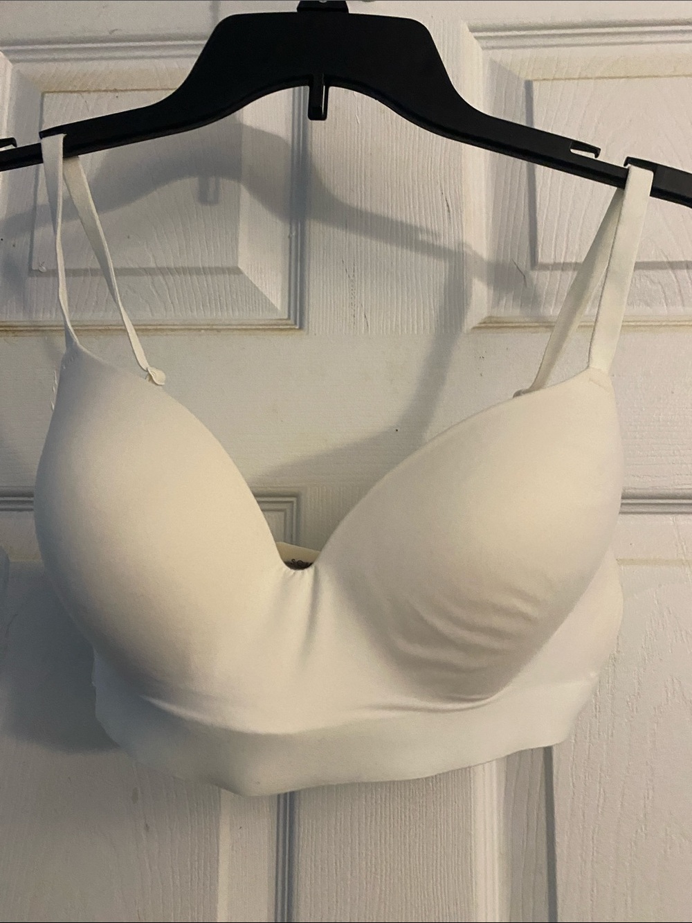 Soma White Seamless Padded Bralette